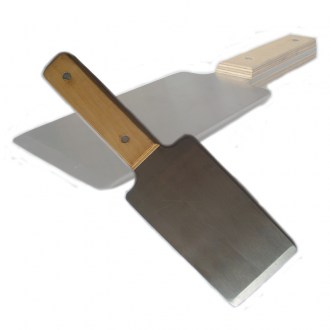 Petite spatule pour miel cristallisé - inox.